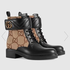 Gucci Black and Brown Women's Boots